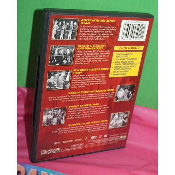 The Three Stooges Healthy Wealthy And Dumb DVD Movie - Picture 3 of 3